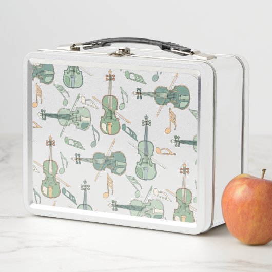 Muzieknoten met angstige Violins (In situ)