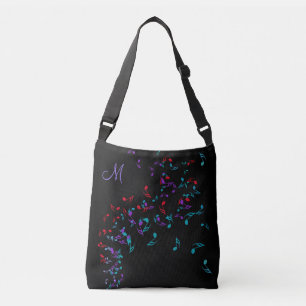 muzieknoten Monogram Canvas tas