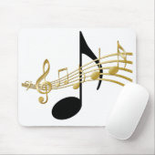 Muzieknoten Muismat (Met muis)