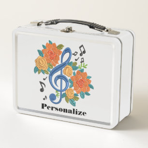 Muzieknoten Musical Clef gepersonaliseerd