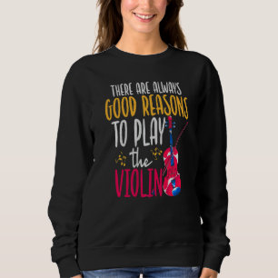 Muzieknoten Muziekinstrument Violist Viool Trui