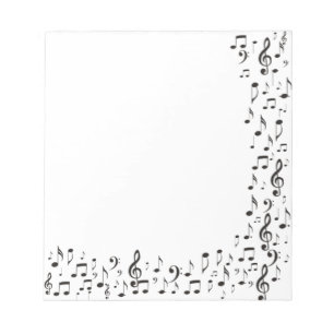 Muzieknoten Notitieblok
