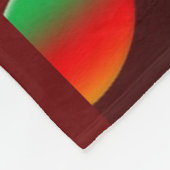 muzieknoten op Fleece Blanket Deken (Hoek)