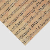 Muzieknoten op papier (Detail)