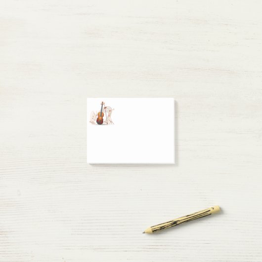 Muzieknoten Opmerkingen plaatsen Post-it® Notes (Op bureau)