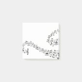 Muzieknoten Opmerkingen plaatsen Post-it® Notes (Voorkant)