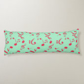 Muzieknoten patroon lichaamskussen (Achterkant)