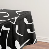muzieknoten Patroon zwart-wit Tafelkleed (Voorbeeld)