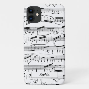 Muzieknoten Piano Bladmuziek Aangepast iPhone 11 Hoesje