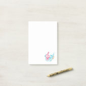 Muzieknoten Post-it® Notes (Op bureau)