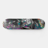 muzieknoten Skateboard (Horizontaal)