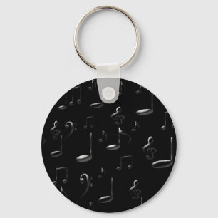 Muzieknoten Sleutelhanger