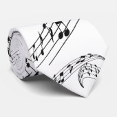 MUZIEKNOTEN-STROPDAS STROPDAS (Opgerold)