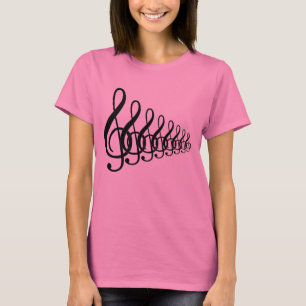 Muzieknoten T-shirt