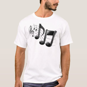 Muzieknoten T-shirt