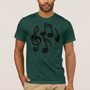 Muzieknoten T-shirt