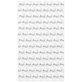 Muzieknoten Tafelkleed (Voorkant)