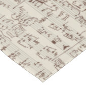 Muzieknoten Tafelkleed (Gekanteld)