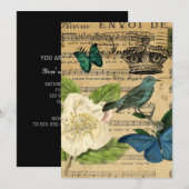 muzieknoten van kroon kaart (Voorkant / Achterkant)