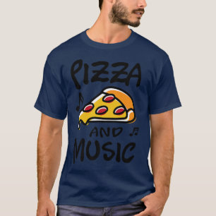 Muzieknoten van piano-muzikanten t-shirt