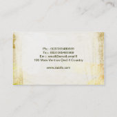 muzieknoten  visitekaartje (Achterkant)