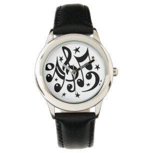 Muzieknoten Watch Horloge