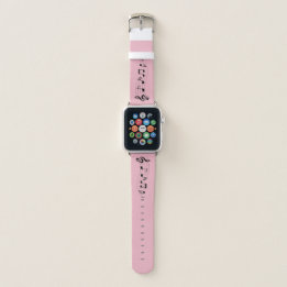Muzieknotitie Apple Watch Band 39 mm Apple Horlogebandje