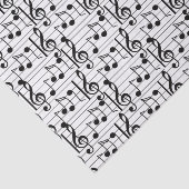 Muzieknotitiepapier Tissuepapier (Detail)