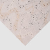 Muzieknotitiepapier Tissuepapier (Detail)