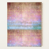 Muzieknotitieplanner Planner (Achterkant)