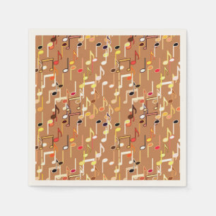 Muzieknotities — Caramel Tan, Multi Servet