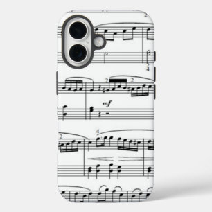muzieknotities iPhone 16 hoesje