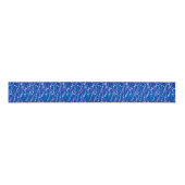 Muzieknotities — indigo blauw, multi grosgrain lint (Voorkant)