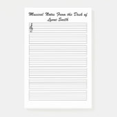 Muzieknotities Post-it® Notes (Voorkant)