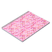 Muzieknotities — roze, multi notitieboek (Linkerzijde)