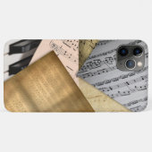 Muzieknotities voor vel Case-Mate iPhone case (Achterkant (horizontaal))