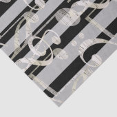 Muzieknotitievel Tissuepapier (Detail)