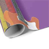 Muziekobjecten retro cadeaupapier (Rol Hoek)