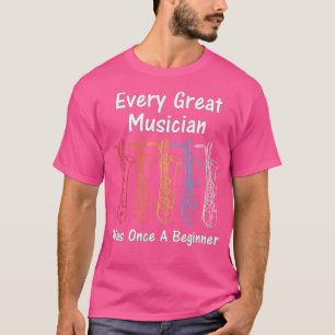 Muziekonderricht Funny Gift for Music Teacher (4) T-shirt