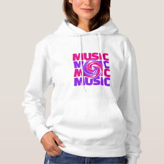 Muziekontwerp Dames Hoodie