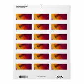 Muziekontwerp Etiket (Full Sheet)