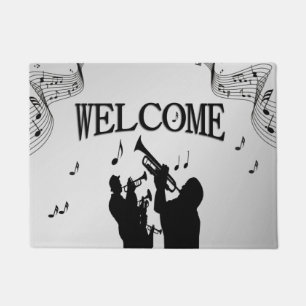 Muziekontwerp voor Horn Section Welkom Deurmat