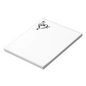 Muziekontwerphart Notitieblok (Gedraaid)