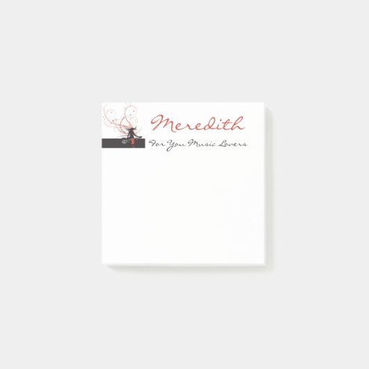 Muziekoverlagen Post-it® Notes (Voorkant)