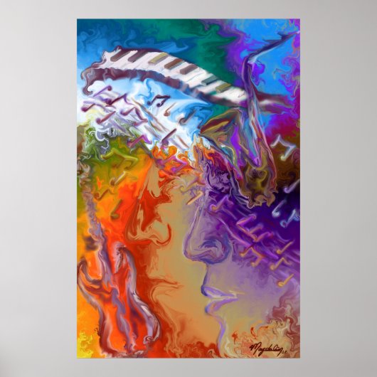 Muziekoverlagen Poster (Voorkant)