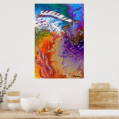 Muziekoverlagen Poster (Keuken)