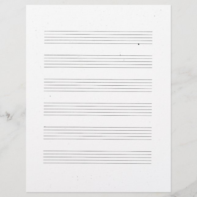 Muziekpapier (Voorkant)
