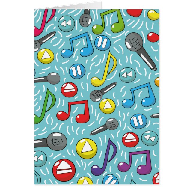 Muziekpatroon (Voorkant)