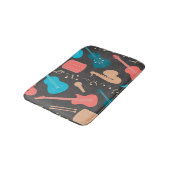 Muziekpatroon Badmat (Gekanteld)