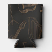 Muziekpatroon Blikjeskoeler (Voorkant)